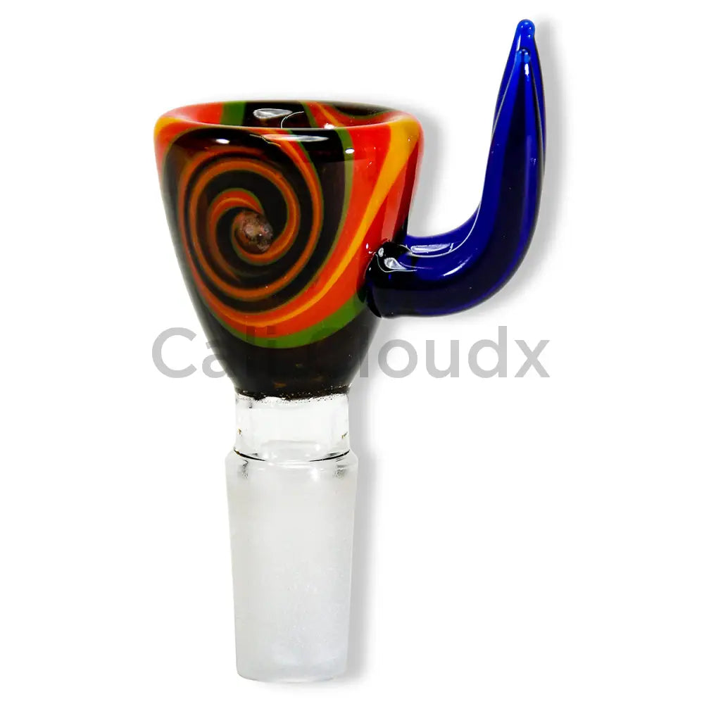 14Mm Color Zigzag Double Horn