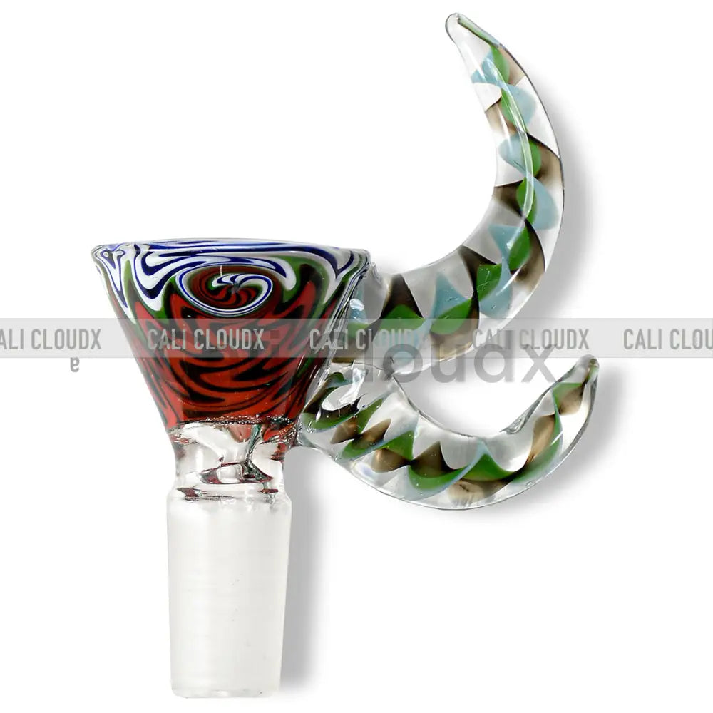 14Mm Double Horn Zigzag Bowl