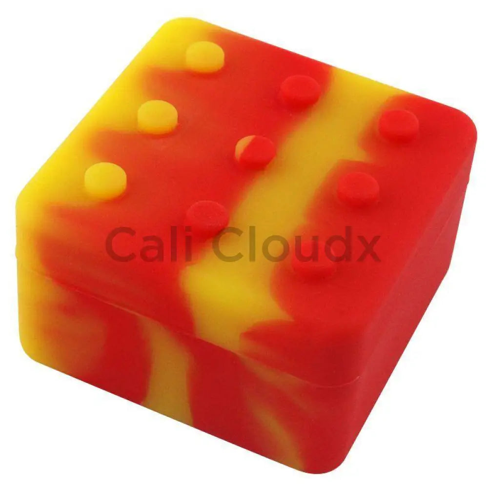 26 ml Cube Silicone Jar - Cali Cloudx Inc
