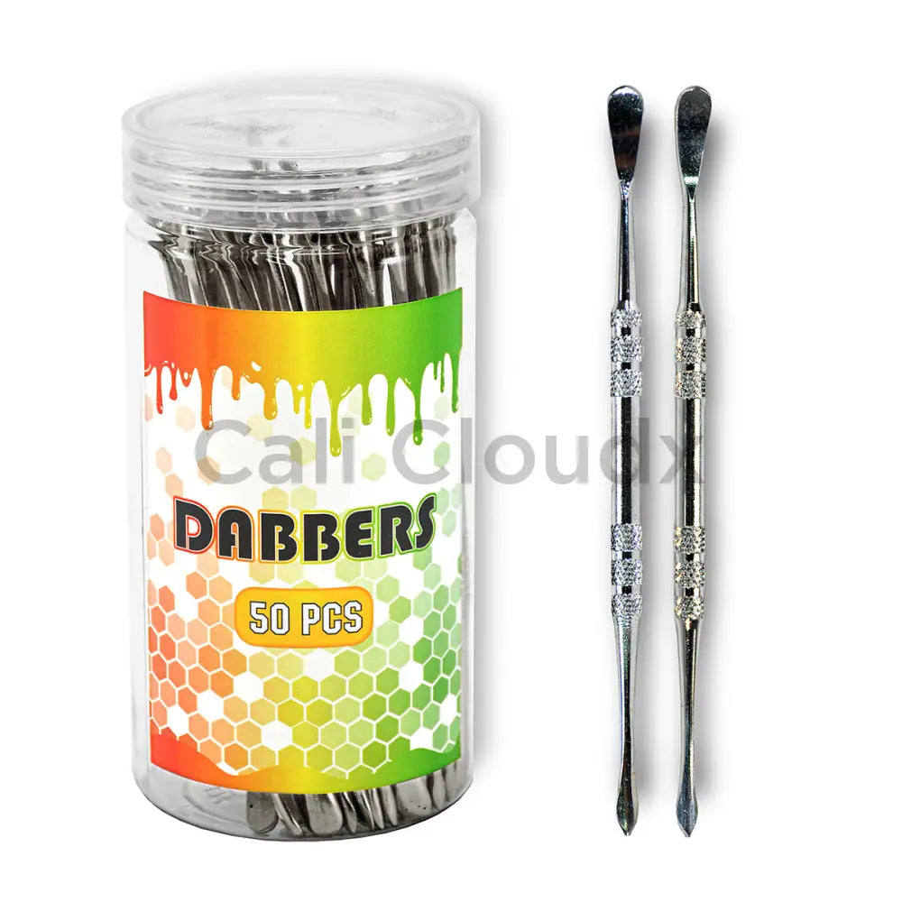 5 Metal Dabber Silver-50 Count