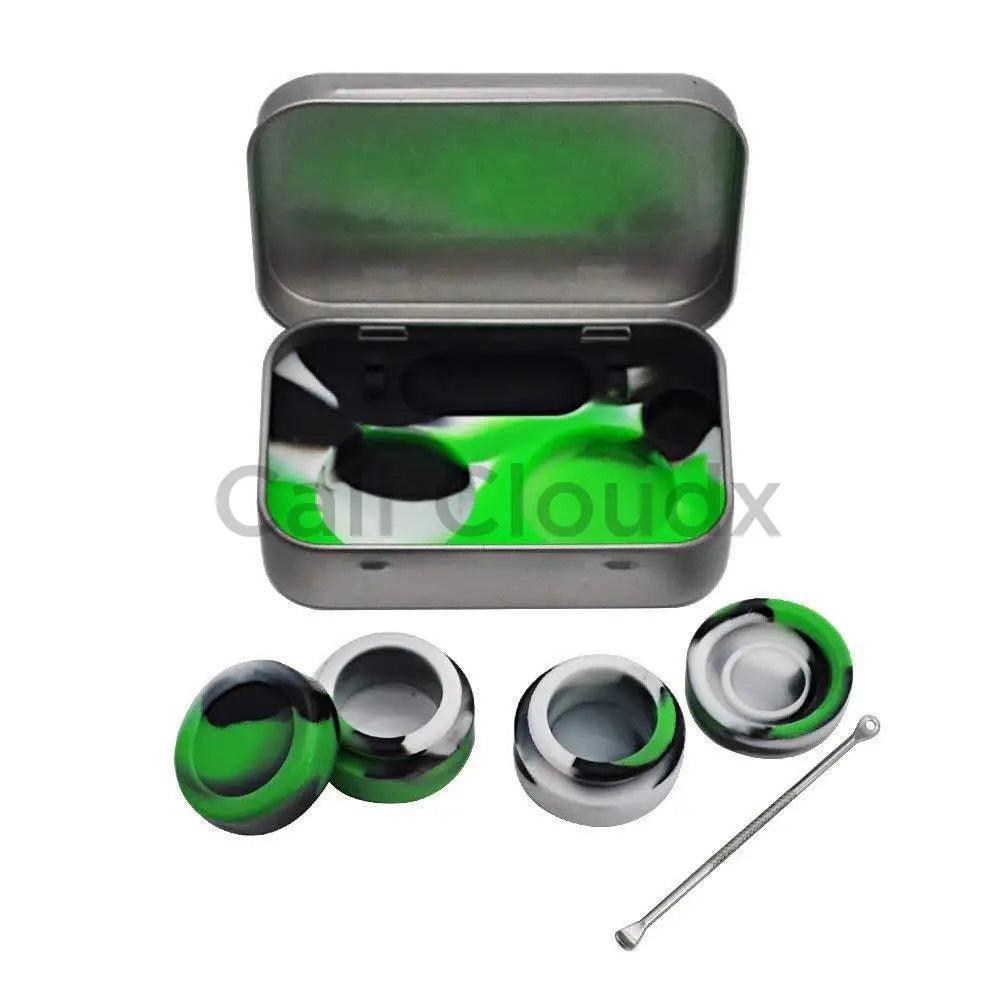 Complete Silicone Dabbing Kit With Box - Cali Cloudx Inc